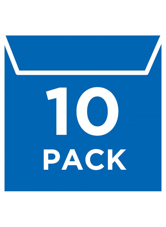 Avery Clear Self-Adhesive CD/DVD Storage Pages, Top Load with Flap, Pack of 10 (73721)