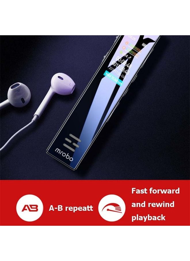 MROBO A10 Professional Voice Recorder HD Noise Reduction Student MP3 Color Screen Player, Capacity: 16 GB