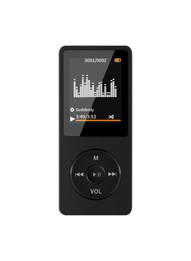 Bluetooth MP3/MP4 Student Walkman Music Player E-Book Playback With 8GB Memory Card