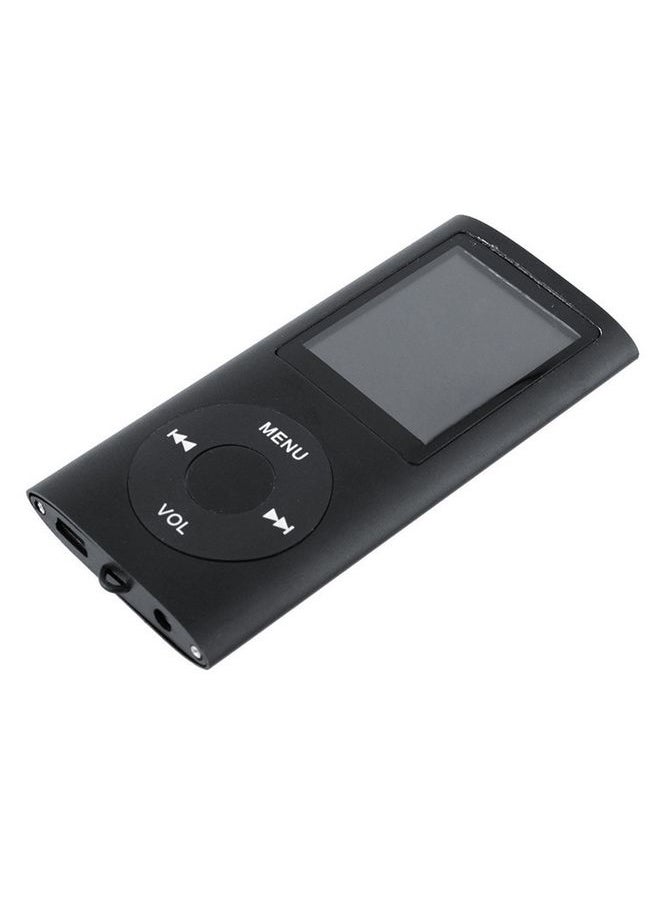 1.8 inch TFT Screen Metal MP4 Player with TF Card Slot, Support Recorder, FM Radio, E-Book and Calendar(Black)