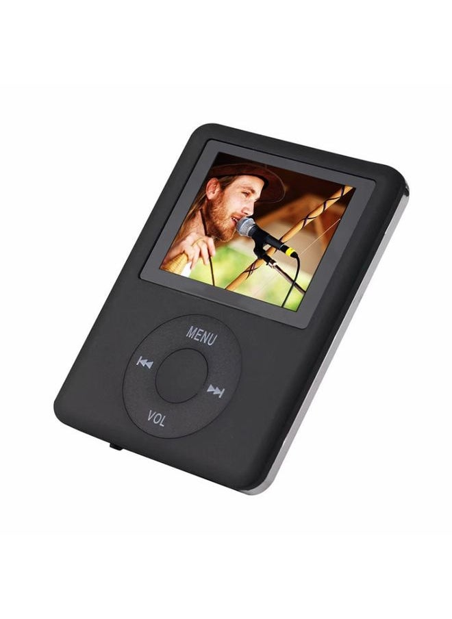 1.8 inch TFT Screen MP4 Player with TF Card Slot, Support Recorder, FM Radio, E-Book and Calendar(Black)