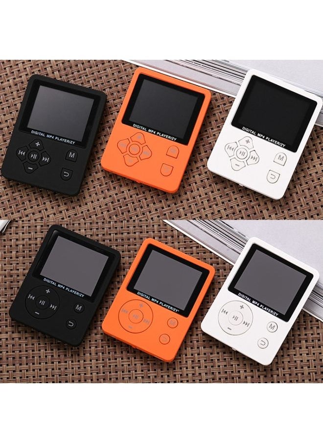 T69 Card Lyrics Synchronization Lossless Sound Quality MP4 Player, Style: Cross Button(Black)