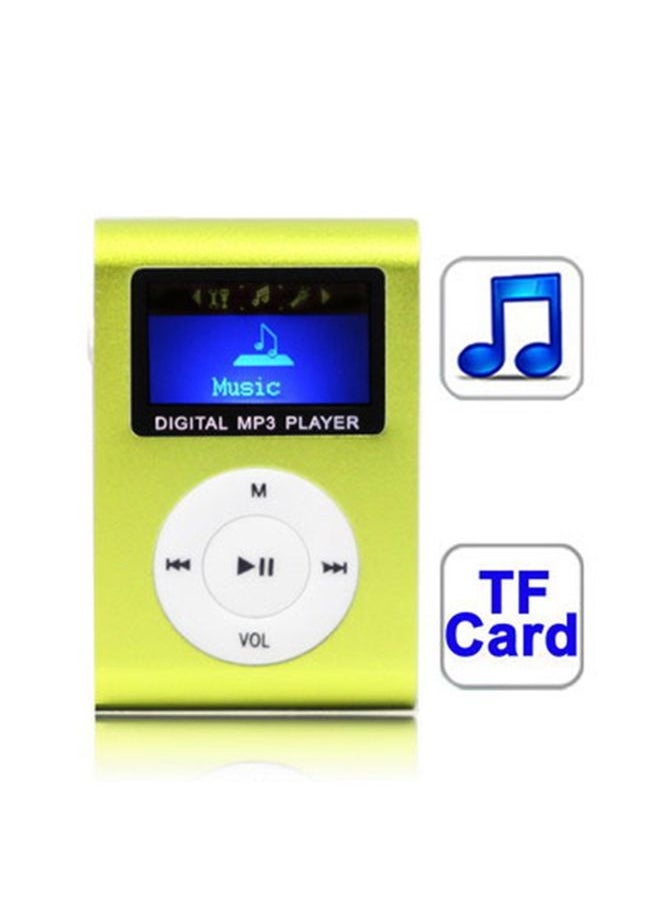 TF / Micro SD Card Slot MP3 Player with LCD Screen, Metal Clip