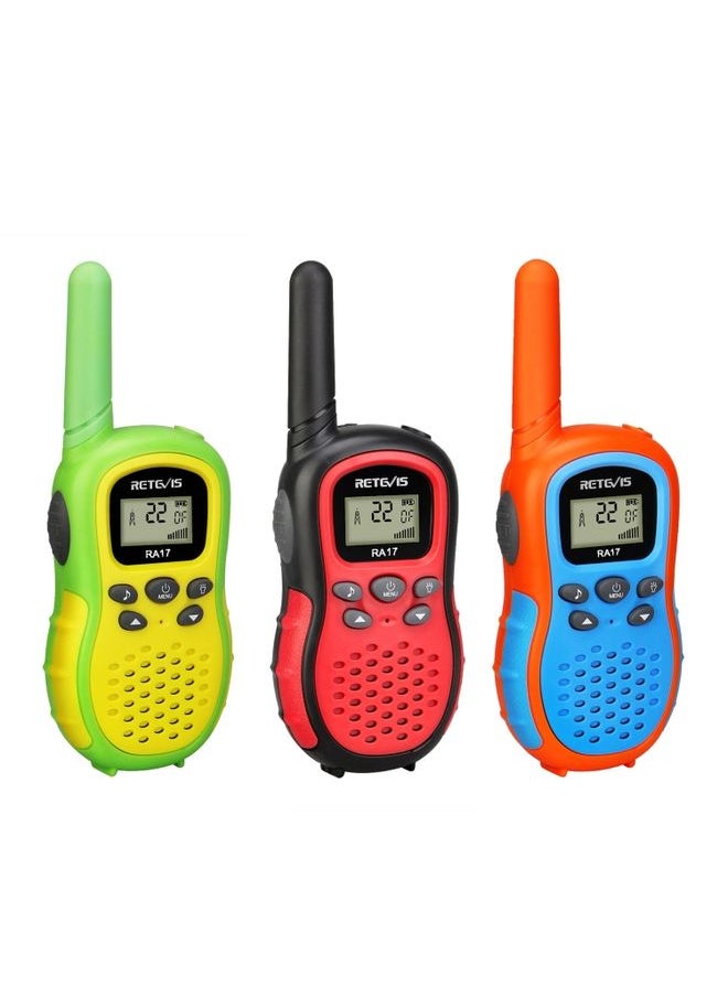 3 PCS / Set RETEVIS RA17 0.5W US Frequency 22CHS License-free Children Handheld Walkie Talkie