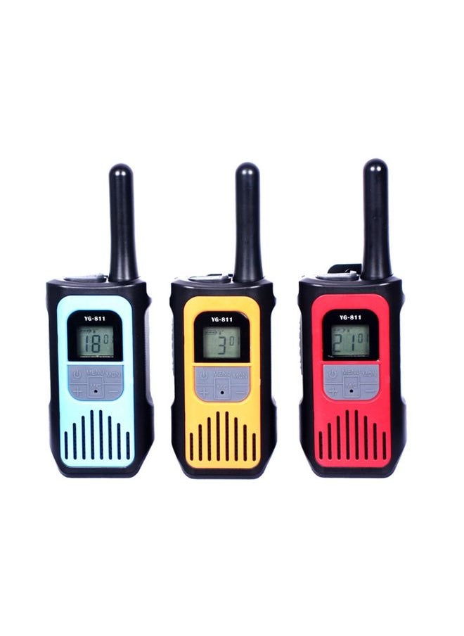 1 Pair YG-811 0.5W Children Handheld Wireless Walkie-Talkie Random Colour Delivery