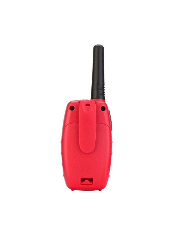 1 Pair RETEVIS RT628B 0.5W EU Frequency 446MHz 3CHS Simple Handheld Children Walkie Talkie(Red)