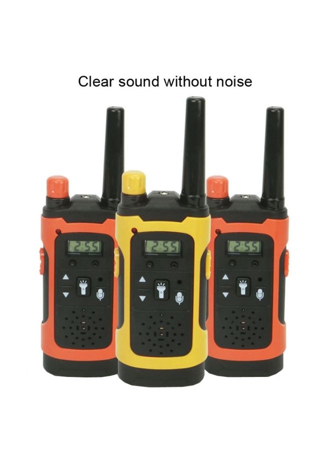 Children Walkie-talkie Remote Wireless Call  Parent-child Interactive Toy Phone(Yellow)