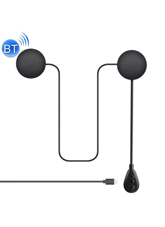 T6 Motorcycle Helmet Bluetooth V5.0 Headset