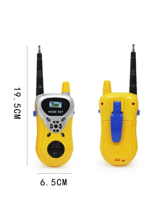 2289 1 Pair Children Mini Walkie Talkie Toys Wireless Talking Outdoor Interactive Toys(Green)