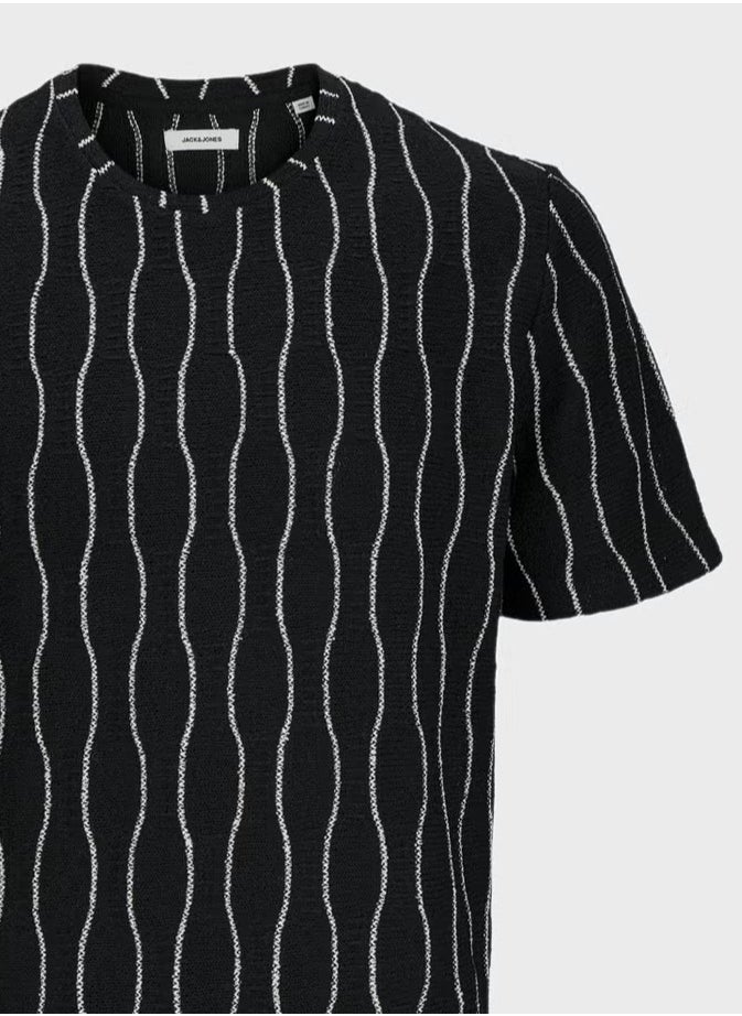 Jorband Crew Neck Striped T-Shirt