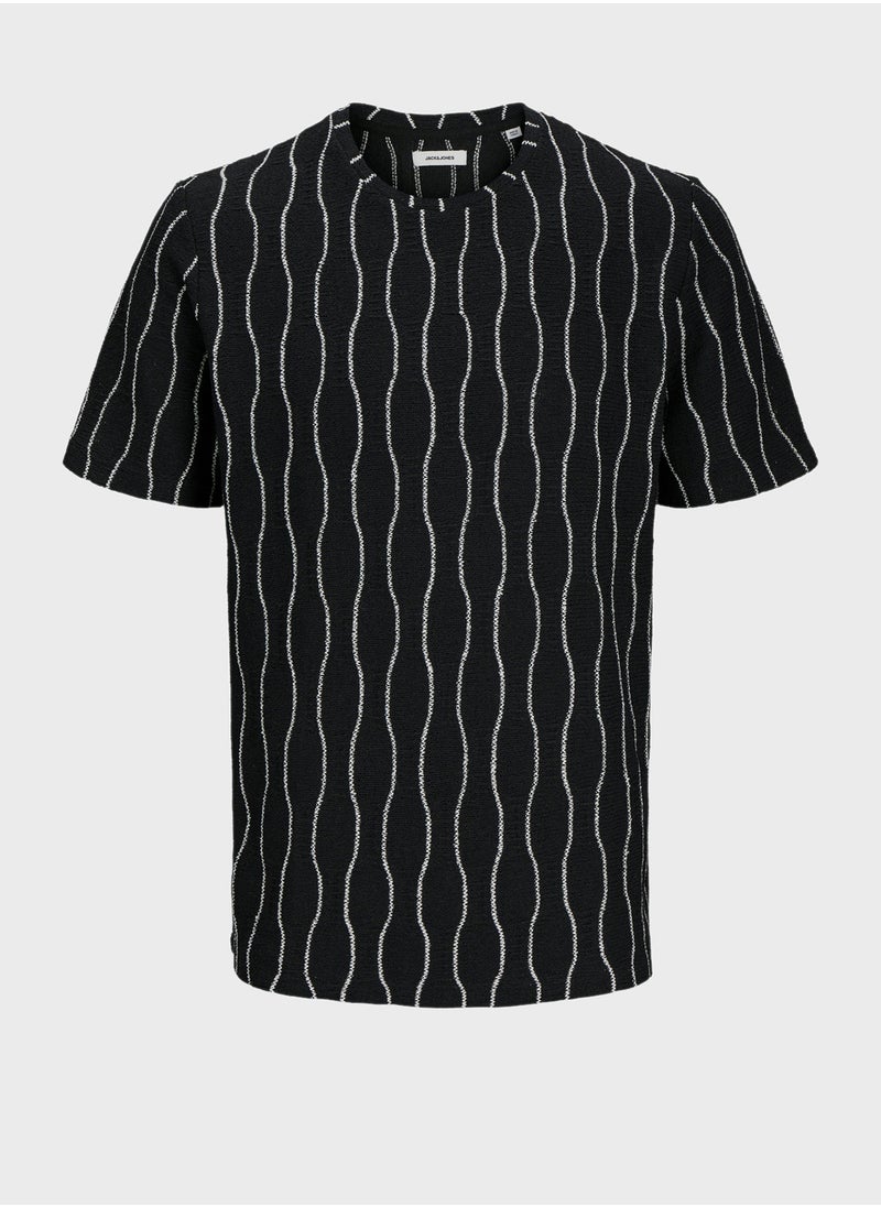 Jorband Crew Neck Striped T-Shirt