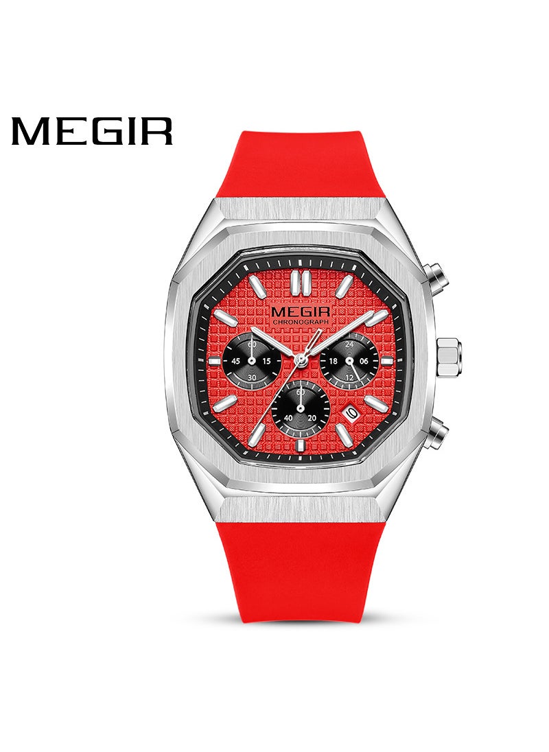 watch Meigel New Cross-border Wholesale Men's Three-eye Six-pin Fashion Multifunctional Luminous Waterproof watch