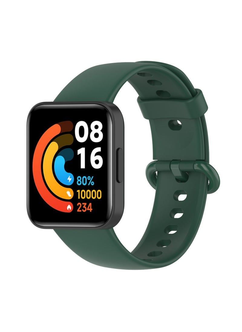 Redmi Watch2 Band Replacement for Smartwatches dark green