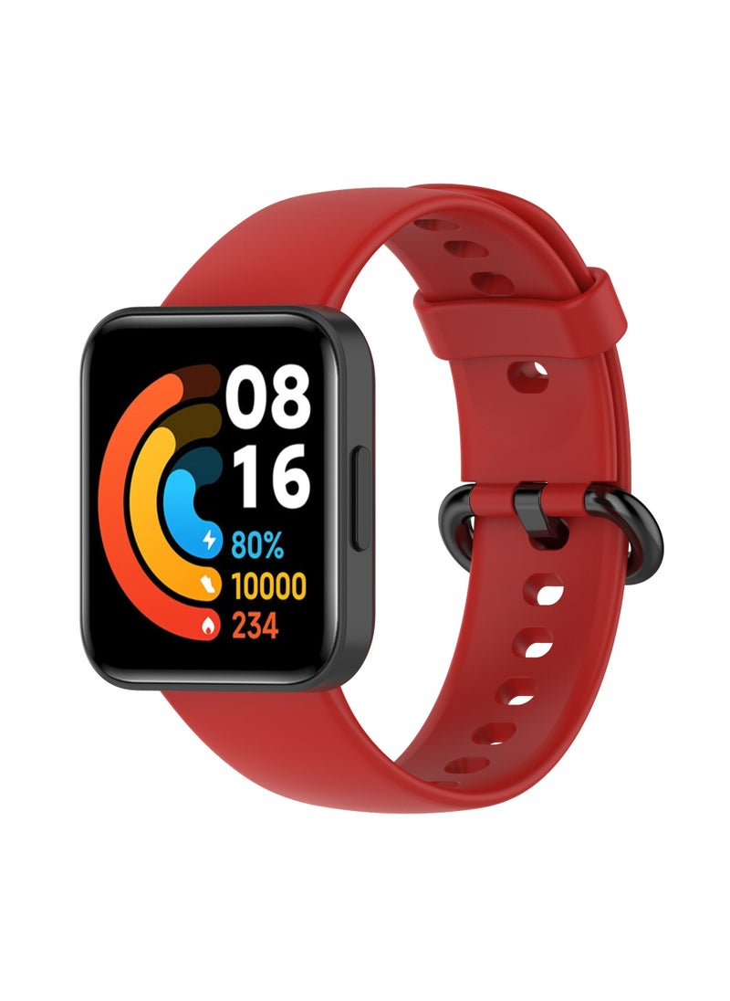 Redmi Watch2 Band Replacement for Smartwatches Red