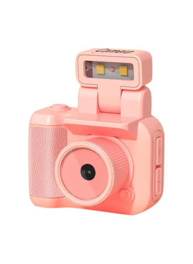 Y4000 Mini Camera 1080P HD Digital Camera with Screen Portable Retro Travel Vlog Student Small Camcorder (Pink)