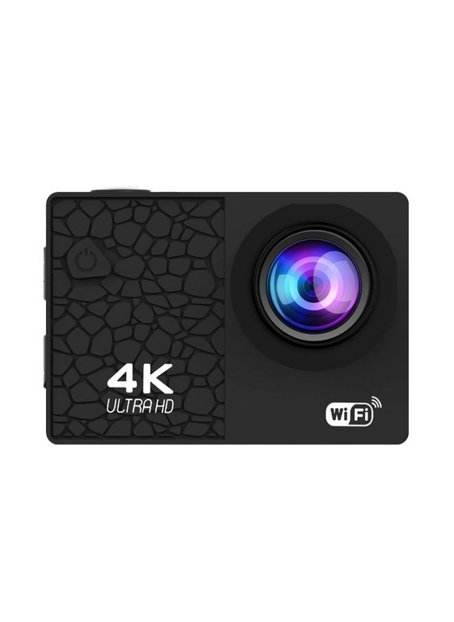 I5-360 2.0 inch IPS HD Screen Wide Angle 4K Action Camera, Specification:with Remote Control