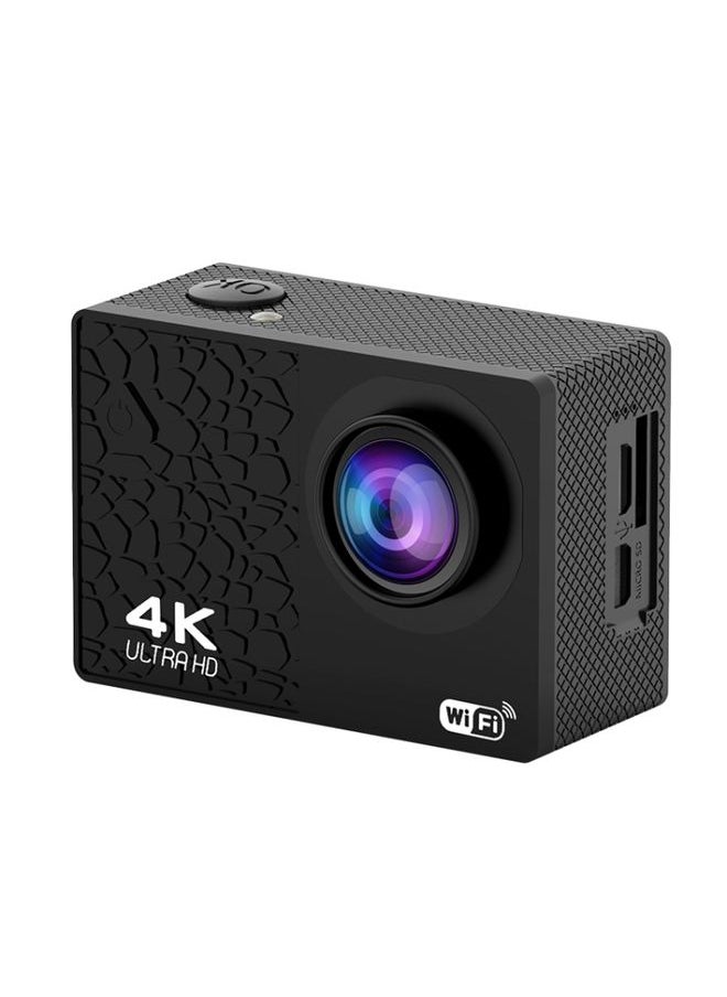 I5-360 2.0 inch IPS HD Screen Wide Angle 4K Action Camera, Specification:with Remote Control