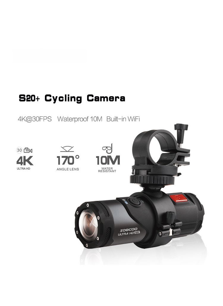 4K Sports Action Camera WiFi Waterproof with Stabilization