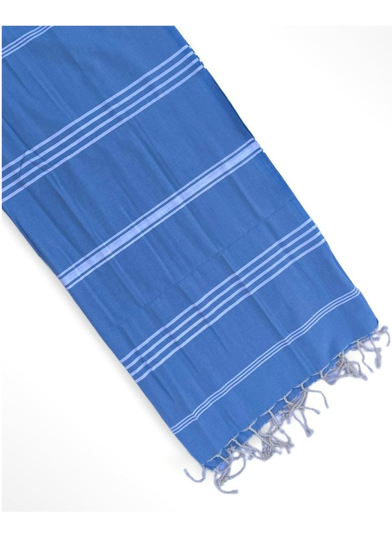 The Line Beach Towel Blue