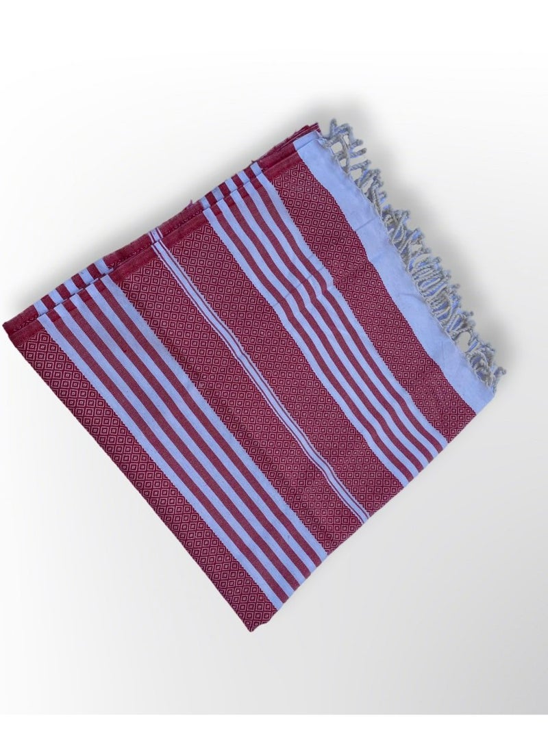 Mediterranean Essence Beach Towel  Red