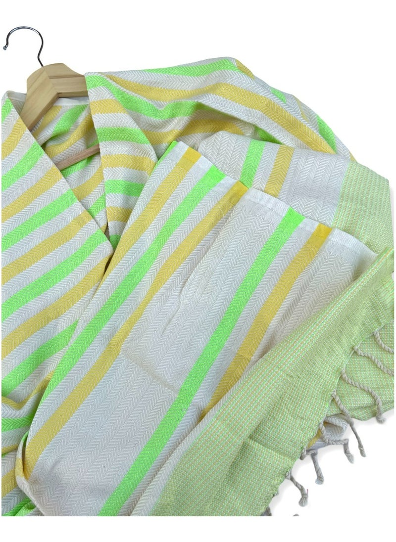 Ocean Breeze Cover-Ups Wavelux Poncho Yellow Grany