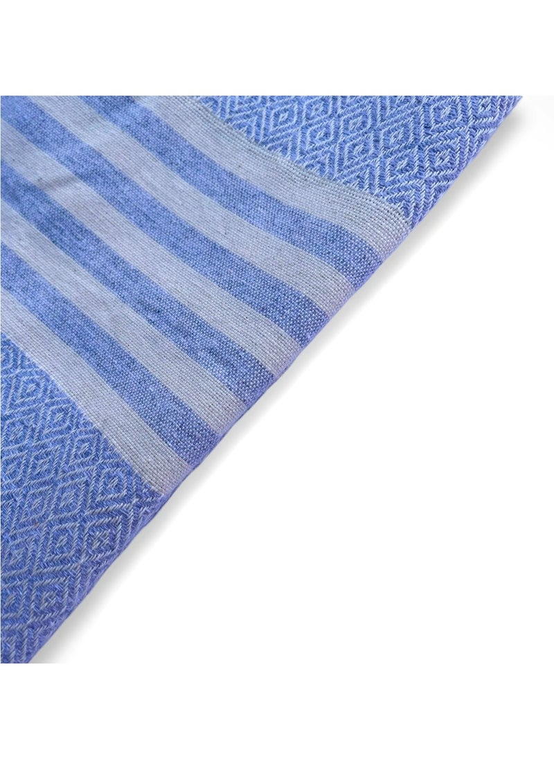 Mediterranean Essence Beach Towel  BlueSky