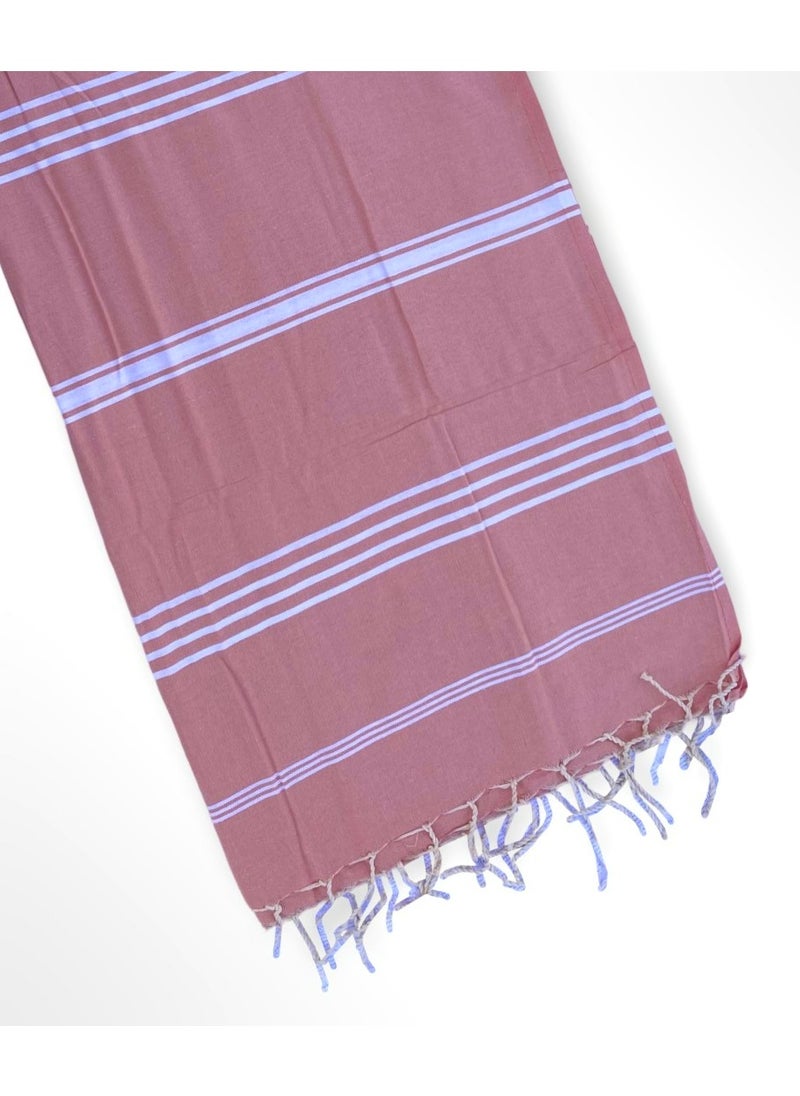 The Line Beach Towel Pink