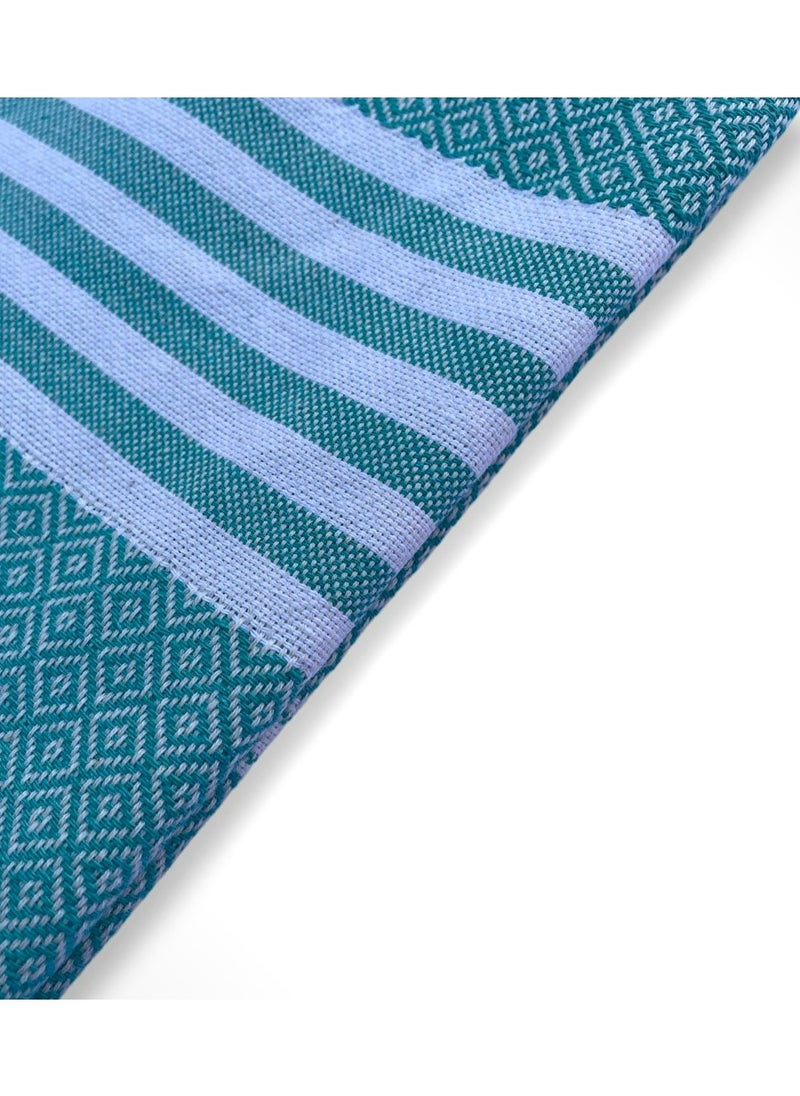 Mediterranean Essence Beach Towel  Gren