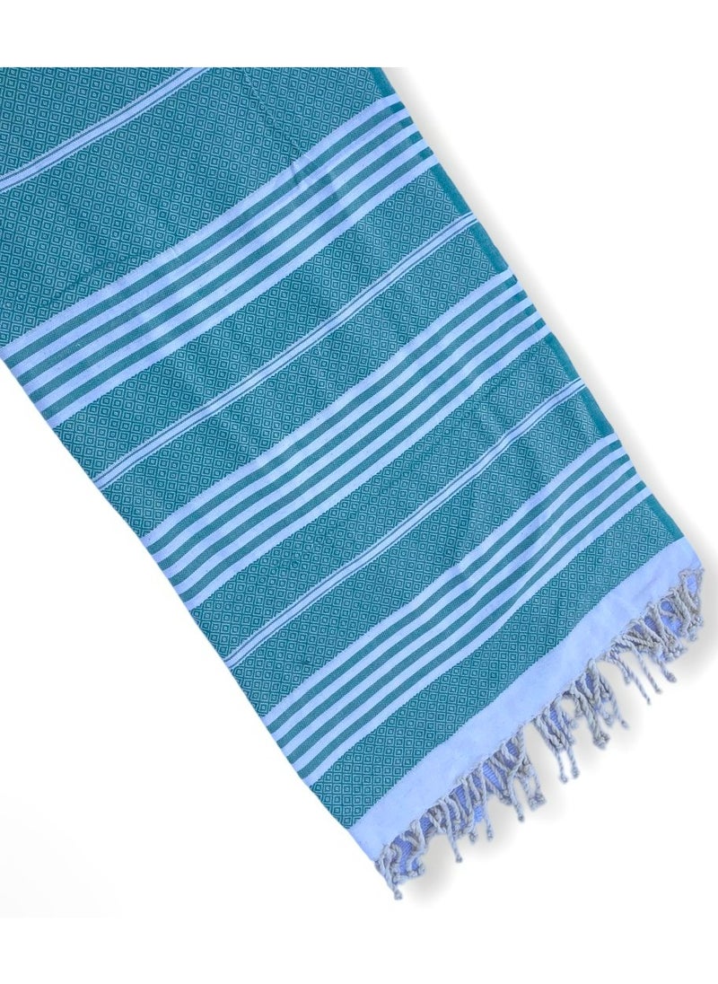 Mediterranean Essence Beach Towel  Gren