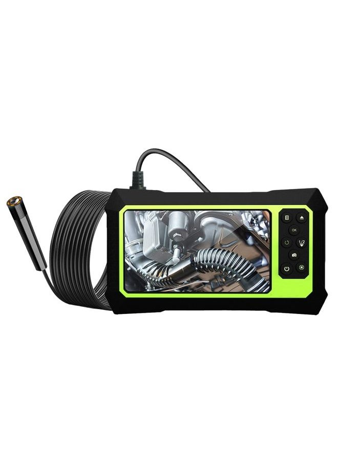 8mm 1080P IP68 Waterproof 4.3 inch Screen Single Camera Digital Endoscope, Line Length:5m