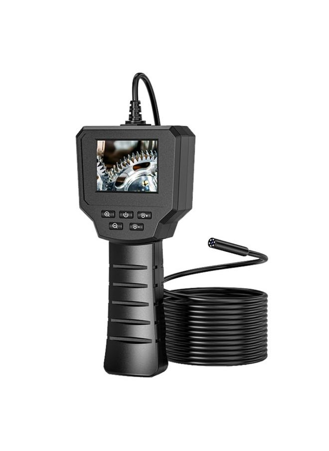 128AV 8mm Lenses Industrial Pipeline Endoscope with 2.4 inch Screen, Spec:1m Tube