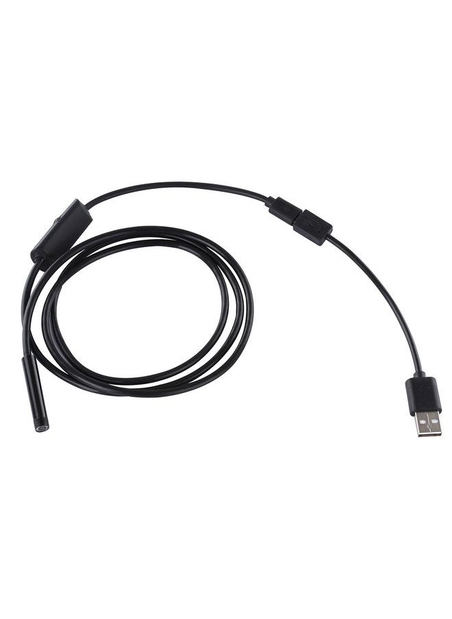 Waterproof Micro USB Endoscope Snake Tube Inspection Camera with 6 LED for OTG Android Phone, Length: 1m, Lens Diameter: 7mm