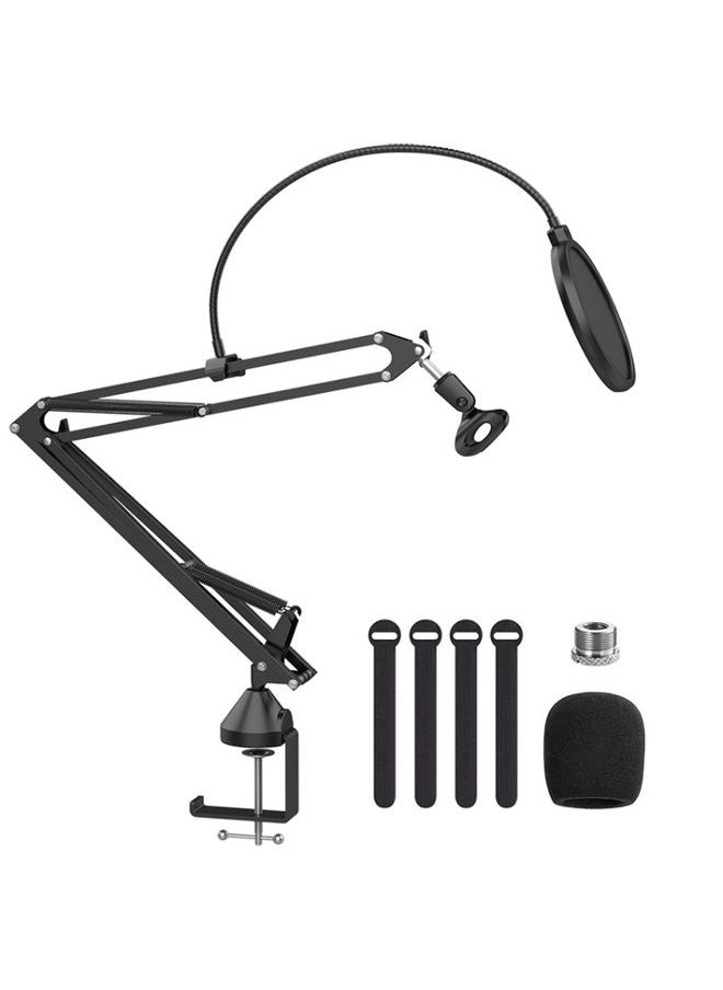 Desktop Foldable Live Condenser Microphone Gimbal Bracket