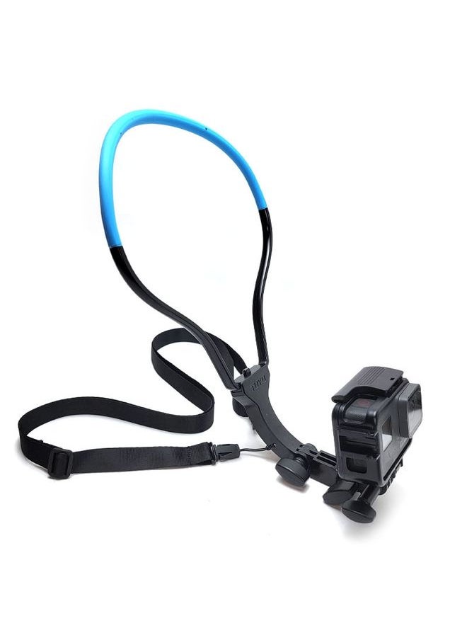 TUYU Camera Neck Holder Mobile Phone Chest Strap Mount  For Video Shooting//POV, Spec: With Phone Clip (Black)