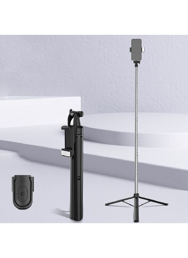 CYKE Folding Telescopic Mobile Phone Broadcast Stand Tripod, Specification: A31E-1.6m (With Light)