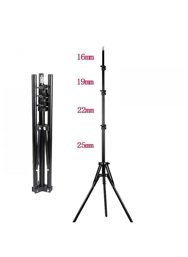 1.6m Live Photography Light Stand Thickened Anti-folding Tripod With 30cm Hose