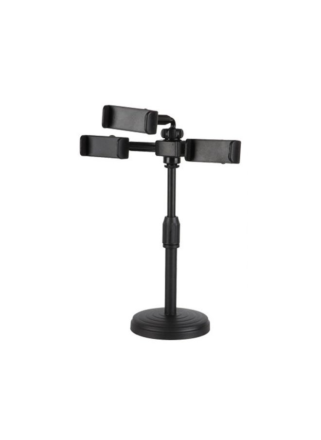 2 PCS Desktop Universal Retractable Multifunctional Mobile Phone Live Broadcast Stand, Specification: Three Positions