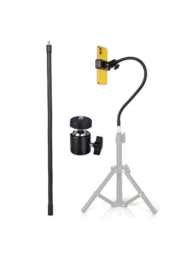 40cm Live Broadcast Bracket Extension Hose Tripod Accessories,Style: Hose + PTZ