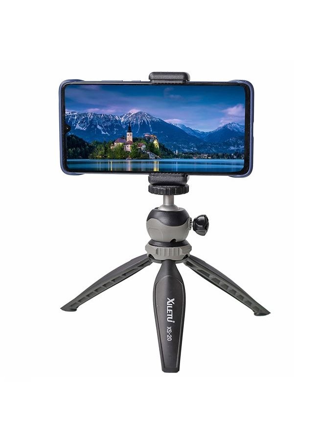 Xiletu XS-20 Desktop Ultra Convenient Lightweight Mini Mobile Phone Live Tripod