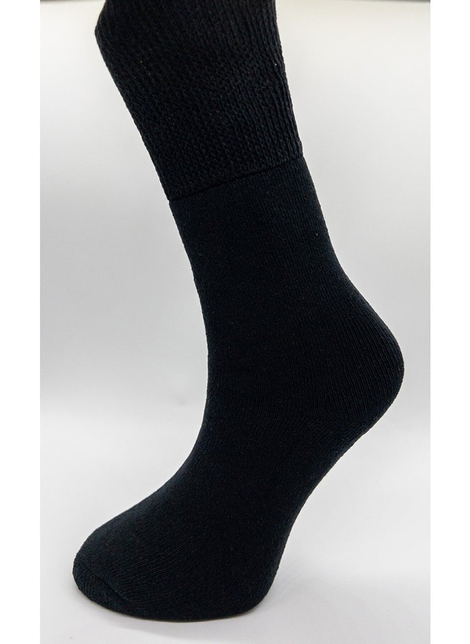 Premium Thermal 6 Pairs Men's Non-Squeezing Elastic Extra Thick Full Terry Winter Socks