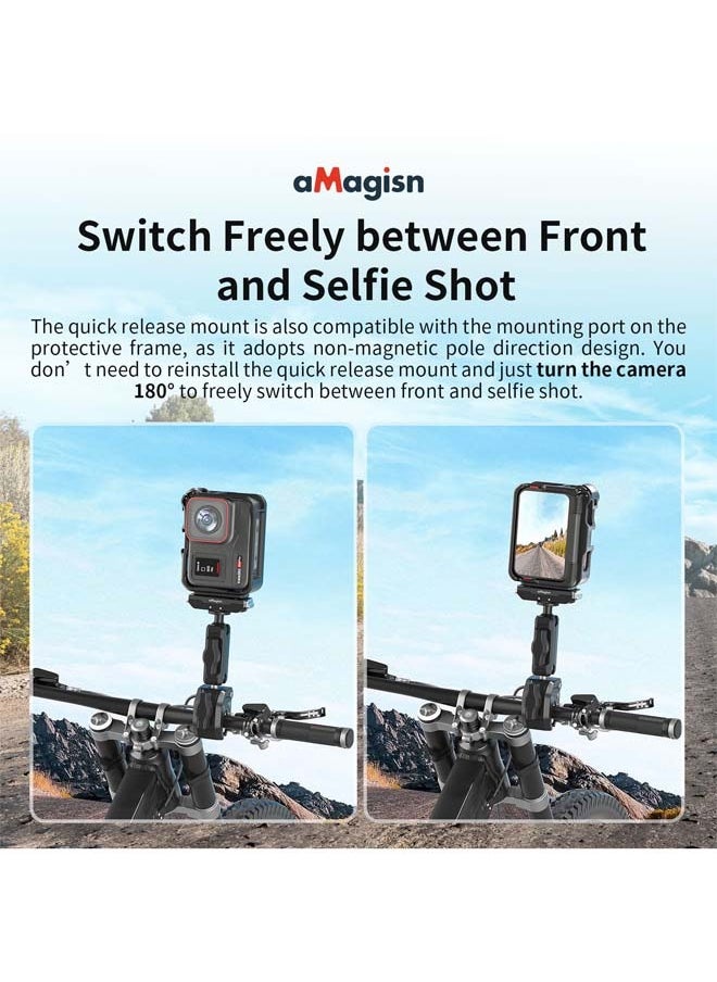 aMagisn Premium Cage for Insta360 Ace Pro - Essential Accessory for Insta360 Ace Pro Action Camera (Border for AcePro)
