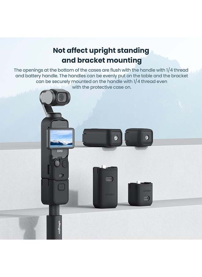 aMagisn Premium Silicone Protective Case for DJI Osmo Pocket 3 - Essential Accessory for DJI Gimbal Action Camera