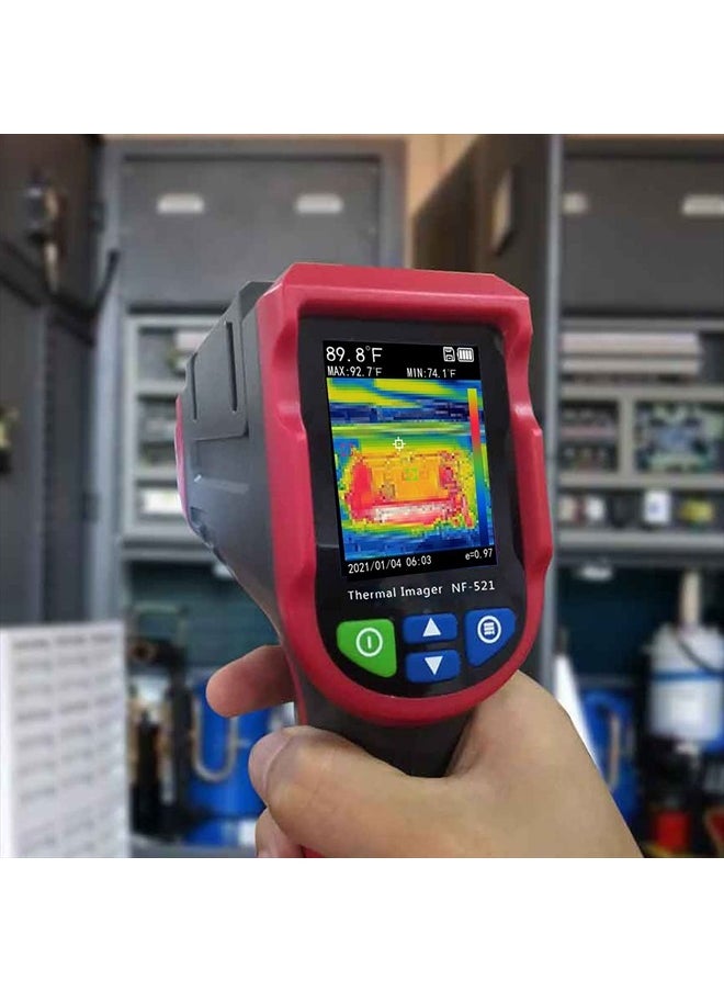 Thermal Camera NF-521,1024 Pixel Resolution,Industrial Infrared Camera Used in Various Fields Such as mainboard Maintenance and Industrial smeltinge with 2.4 TFT LCD Display