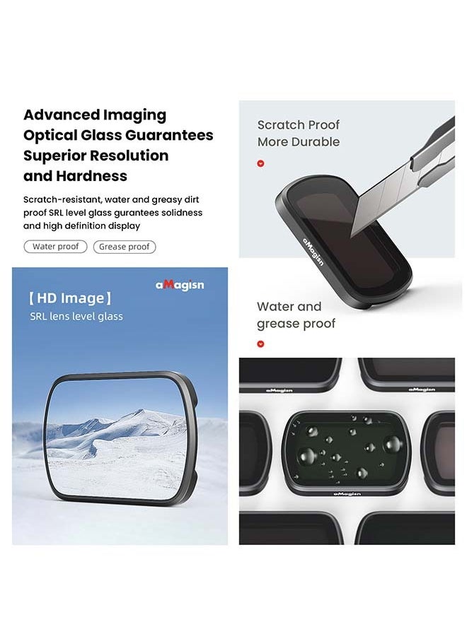 aMagisn Premium CPL Filter and Protective Lens for DJI Osmo Pocket 3 - Essential Accessories for Action Cameras