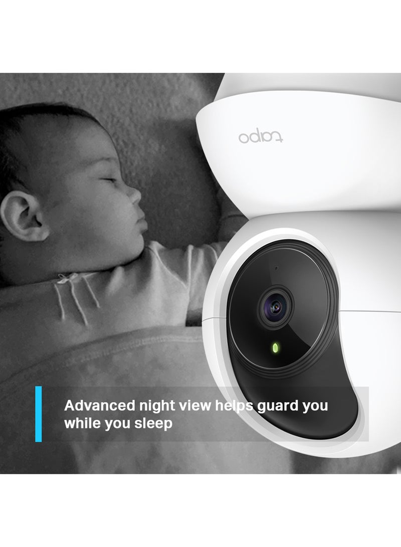 Tapo C210,  Wifi Camera, 2K 3MP Pet Camera Indoor Camera for Security, Wireless 360° for Baby Monitor, CCTV, Smart Motion Detection & Tracking, Night Vision, Works with Alexa & Google Home