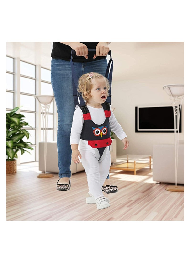 Baby Walker Handheld Kids Toddler Walking Harness Helper Assistant Protective Belt Child Activity Walker Adjustable Standing Up Walking Learning Helper for Toddler 7-24 Month Blue