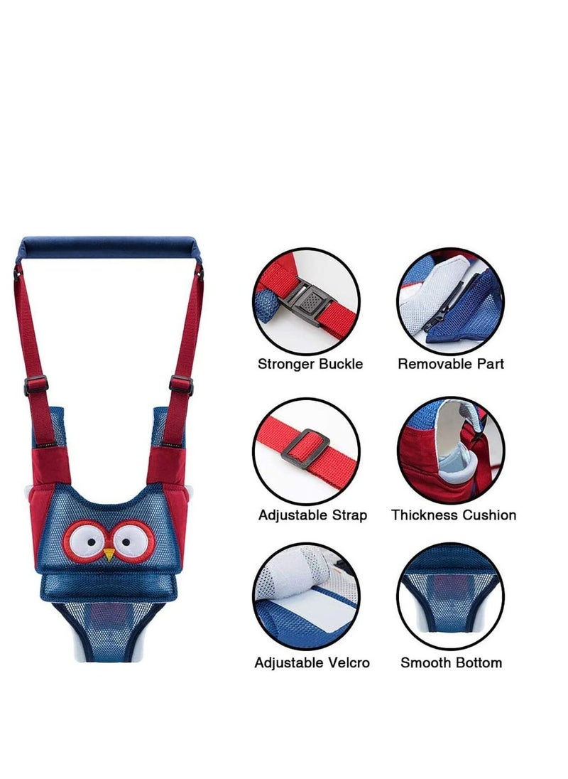 Baby Walking Harness Adjustable Handheld Baby Walking Assistant, Safe Stand and Walk Learning Helper, Multi Function Detachable Breathable Walker for 8-24 Month Baby