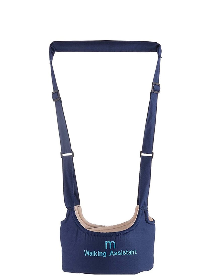 Baby Walker Toddler Walking Harness, Adjustable Baby Walking Wings Learn to Walk Assistant Baby Walker Protective Belt, Safe Standing Walk Tool-Help Baby Keep Balance Walk(Navy Blue)