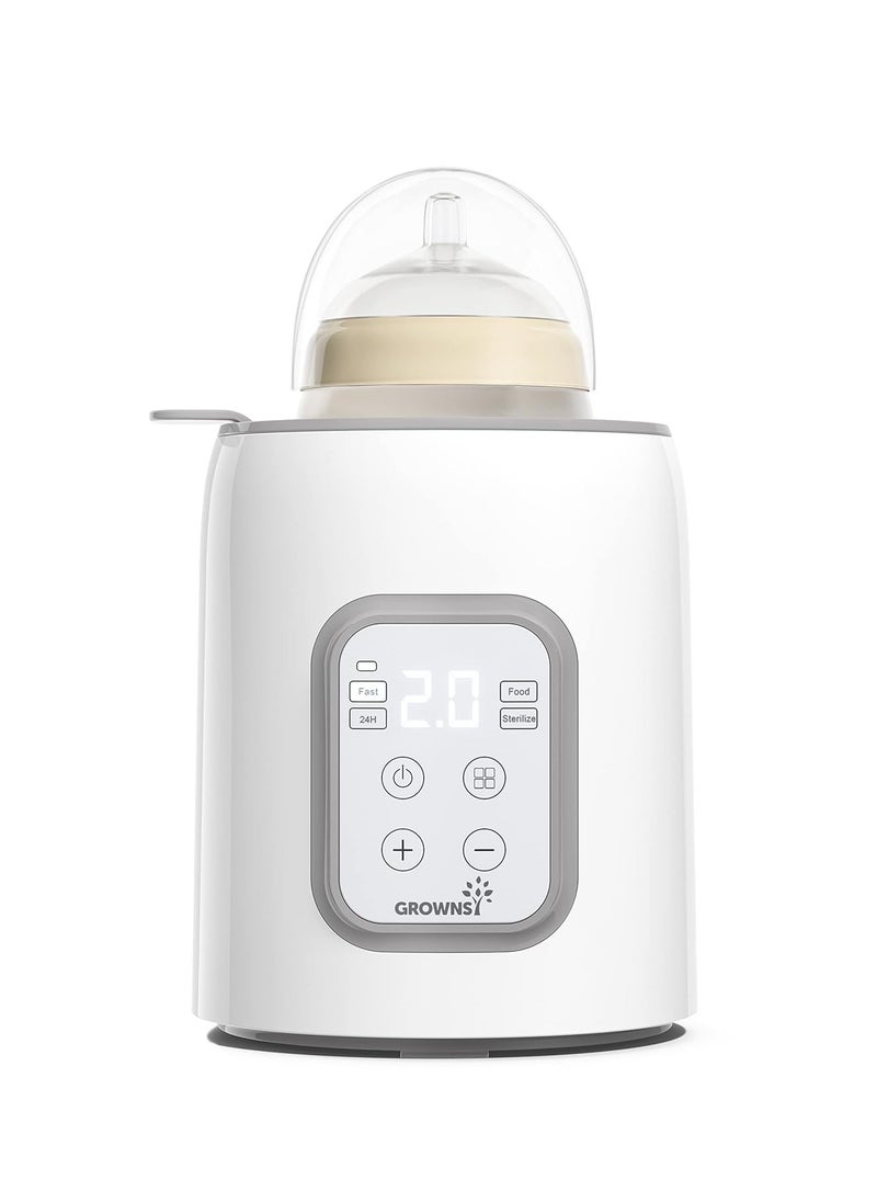 8-in-1 Bottle Warmer Baby Steriliser | Fast Baby Food Heater & Keep Warm with LCD Display