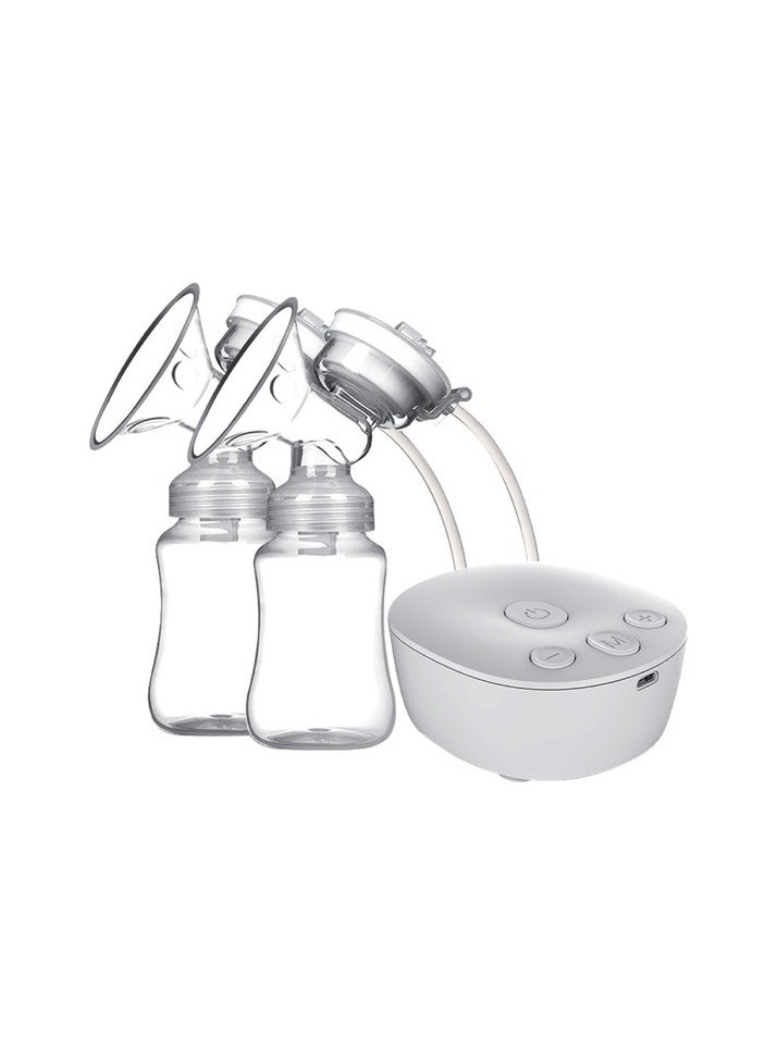 Electric breast pump - white